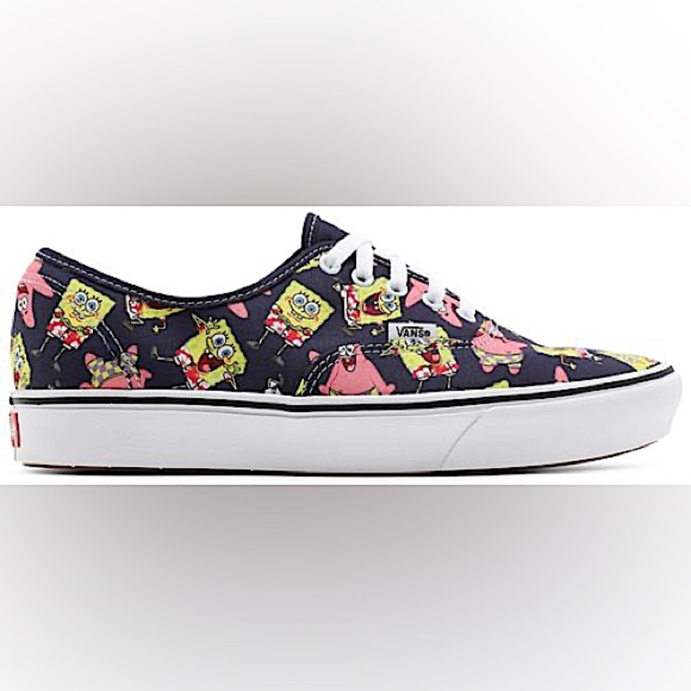 🫧SpongeBob SquarePants X ComfyCush Authentic “AlohaBob”, Vans Sneakers